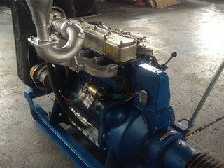 Shanghai Water Cooled Diesel Engine 