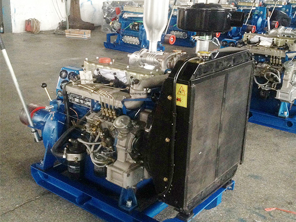 Shanghai Water Cooled Diesel Engine 